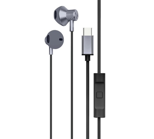 LS-730 1.2M iPhone 15 Serisi ile Uyumlu Type-C Kablolu Kulaklık - Gri LS-730 1.2M iPhone 15 Serisi ile Uyumlu Type-C Kablolu Kulaklık - Gri