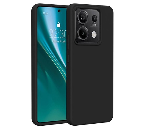 Xiaomi Redmi Note 13 4G Kılıf First Silikon - Siyah Xiaomi Redmi Note 13 4G Kılıf First Silikon - Siyah