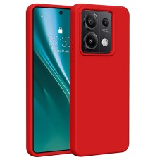 Xiaomi Redmi Note 13 Pro 4G Kılıf First Silikon - Kırmızı