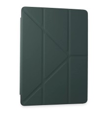 Samsung Galaxy Tab A9 Plus Kılıf Kalemlikli Mars Tablet Kılıfı - Koyu Yeşil