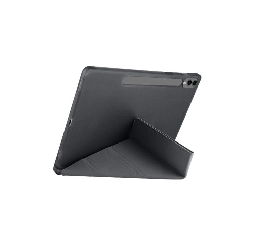 Samsung Galaxy X610 Tab S9 FE Plus 12.4 Kılıf Kalemlikli Mars Tablet Kılıfı - Siyah Samsung Galaxy X610 Tab S9 FE Plus 12.4 Kılıf Kalemlikli Mars Tablet Kılıfı - Siyah