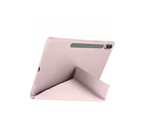 Samsung Galaxy X610 Tab S9 FE Plus 12.4 Kılıf Kalemlikli Mars Tablet Kılıfı - Rose Gold Samsung Galaxy X610 Tab S9 FE Plus 12.4 Kılıf Kalemlikli Mars Tablet Kılıfı - Rose Gold