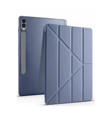 Samsung Galaxy X610 Tab S9 FE Plus 12.4 Kılıf Kalemlikli Mars Tablet Kılıfı - Lila