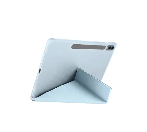 Samsung Galaxy X610 Tab S9 FE Plus 12.4 Kılıf Kalemlikli Mars Tablet Kılıfı - Mavi Samsung Galaxy X610 Tab S9 FE Plus 12.4 Kılıf Kalemlikli Mars Tablet Kılıfı - Mavi