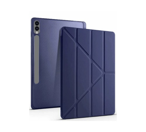 Samsung Galaxy X610 Tab S9 FE Plus 12.4 Kılıf Kalemlikli Mars Tablet Kılıfı - Lacivert Samsung Galaxy X610 Tab S9 FE Plus 12.4 Kılıf Kalemlikli Mars Tablet Kılıfı - Lacivert
