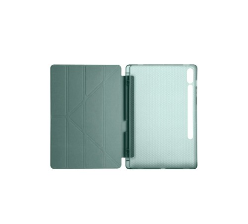 Samsung Galaxy X610 Tab S9 FE Plus 12.4 Kılıf Kalemlikli Mars Tablet Kılıfı - Koyu Yeşil Samsung Galaxy X610 Tab S9 FE Plus 12.4 Kılıf Kalemlikli Mars Tablet Kılıfı - Koyu Yeşil