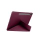 Samsung Galaxy X610 Tab S9 FE Plus 12.4 Kılıf Kalemlikli Mars Tablet Kılıfı - Mor