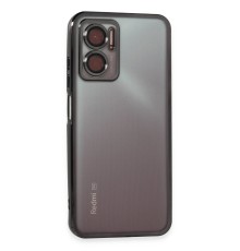 Xiaomi Redmi Note 11E Kılıf Razer Lensli Silikon - Siyah