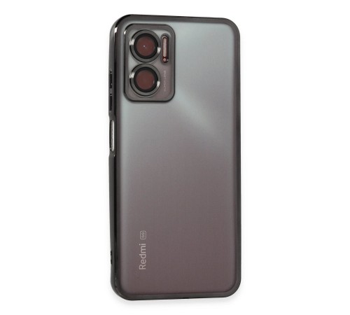 Xiaomi Redmi Note 11E Kılıf Razer Lensli Silikon - Siyah Xiaomi Redmi Note 11E Kılıf Razer Lensli Silikon - Siyah