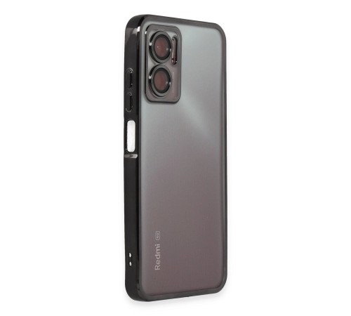 Xiaomi Redmi Note 11E Kılıf Razer Lensli Silikon - Siyah Xiaomi Redmi Note 11E Kılıf Razer Lensli Silikon - Siyah