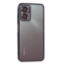 Xiaomi Redmi Note 11E Kılıf Razer Lensli Silikon - Mor