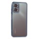 Xiaomi Redmi Note 11E Kılıf Razer Lensli Silikon - Açık Mavi