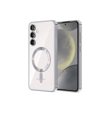Samsung Galaxy S24 Kılıf Kross Magneticsafe Kapak - Gümüş