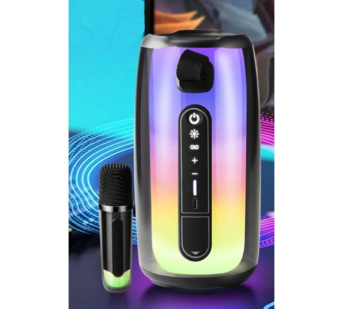 Pluse 7 Mikrofonlu RGB Kablosuz Hoparlör - Beyaz Pluse 7 Mikrofonlu RGB Kablosuz Hoparlör - Beyaz