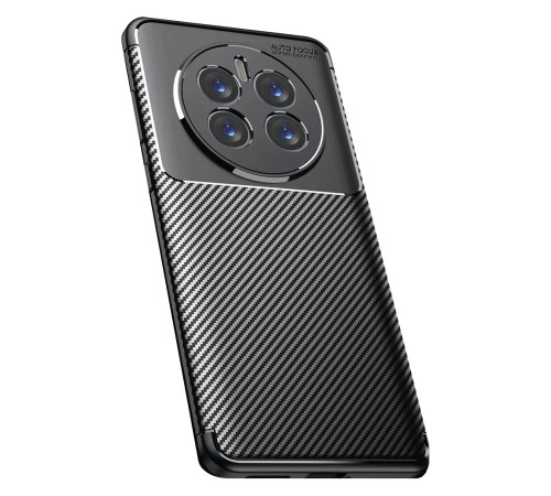 Realme 12 Pro Plus Kılıf Auto Focus Karbon Kapak - Siyah Realme 12 Pro Plus Kılıf Auto Focus Karbon Kapak - Siyah