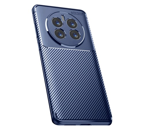 Realme 12 Pro Plus Kılıf Auto Focus Karbon Kapak - Lacivert Realme 12 Pro Plus Kılıf Auto Focus Karbon Kapak - Lacivert