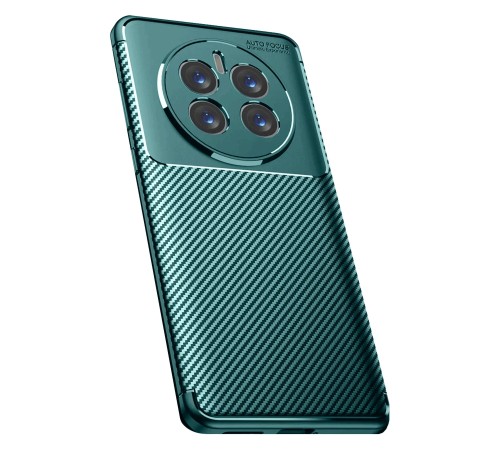 Realme 12 Pro Plus Kılıf Auto Focus Karbon Kapak - Koyu Yeşil Realme 12 Pro Plus Kılıf Auto Focus Karbon Kapak - Koyu Yeşil