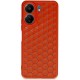 Xiaomi Redmi 13C Kılıf Petek Silikon Kapak - Kırmızı