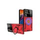 Samsung Galaxy S24 Ultra Kılıf Joy Lens Standlı Kapak - Kırmızı