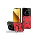 Xiaomi Mi 14 Ultra Kılıf Joy Lens Standlı Kapak - Kırmızı