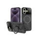 iPhone 16 Kılıf Joy Lens Standlı Kapak - Siyah