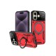 iPhone 16 Kılıf Joy Lens Standlı Kapak - Kırmızı