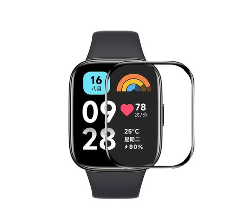 Xiaomi Redmi Watch 3 Active Polymer Nano Ekran Koruyucu - Şeffaf