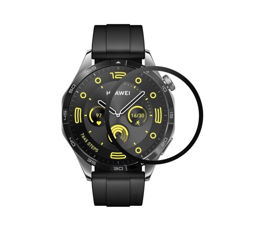 Huawei GT4 41mm 18mm Polymer Nano Ekran Koruyucu - Şeffaf