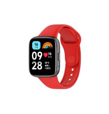 Xiaomi Redmi Watch 3 Active Klasik Kordon - Kırmızı