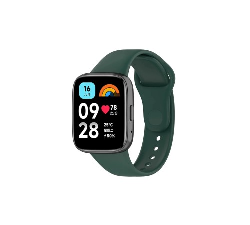 Xiaomi Redmi Watch 3 Active Klasik Kordon - Haki Yeşil