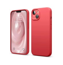 iPhone 14 Kılıf First Silikon - Kırmızı