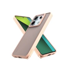 Xiaomi Redmi Note 13 Pro 5G Kılıf Elegant Kapak - Pudra