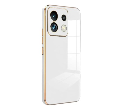 Xiaomi Redmi Note 13 5G Kılıf Volet Silikon - Beyaz Xiaomi Redmi Note 13 5G Kılıf Volet Silikon - Beyaz