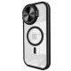 iPhone 15 Pro Max Kılıf Teleskop Lens Magsafe Silikon Kapak - Siyah