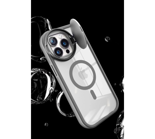 iPhone 15 Pro Max Kılıf Teleskop Lens Magsafe Silikon Kapak - Koyu Yeşil iPhone 15 Pro Max Kılıf Teleskop Lens Magsafe Silikon Kapak - Koyu Yeşil