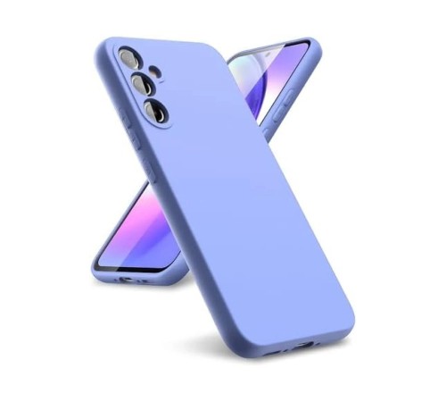 Samsung Galaxy A24 4G Kılıf First Silikon - Lila Samsung Galaxy A24 4G Kılıf First Silikon - Lila