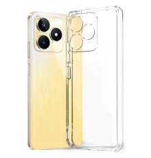 Realme Note 50 4G Kılıf Lüx Şeffaf Silikon