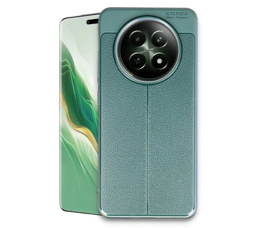 Realme 12 5G Kılıf Auto Focus Kapak - Koyu Yeşil
