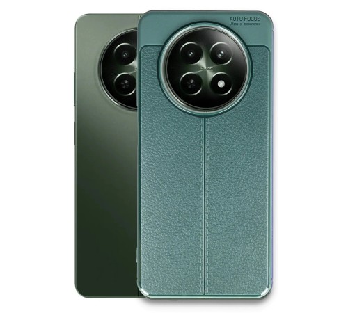 Realme 12 5G Kılıf Auto Focus Kapak - Koyu Yeşil