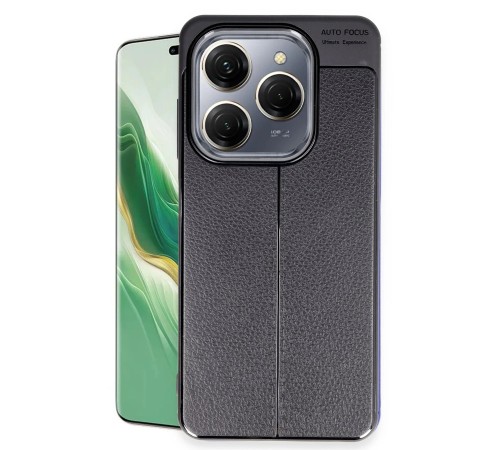 Tecno Spark 20 Pro Kılıf Auto Focus Kapak - Siyah Tecno Spark 20 Pro Kılıf Auto Focus Kapak - Siyah