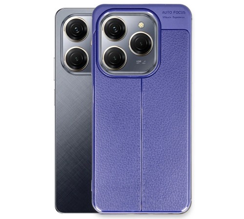 Tecno Spark 20 Pro Kılıf Auto Focus Kapak - Lacivert Tecno Spark 20 Pro Kılıf Auto Focus Kapak - Lacivert