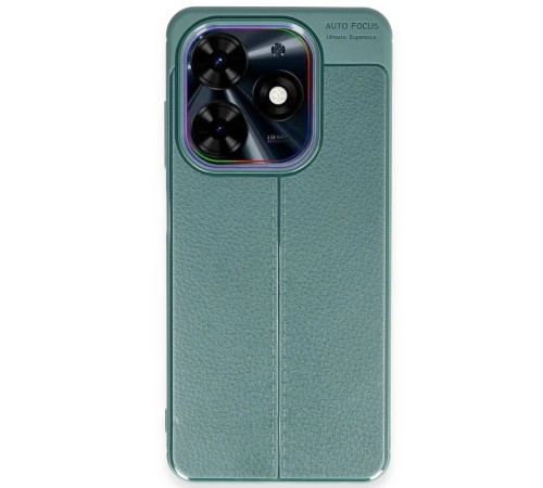 Tecno Spark 20 Pro Kılıf Auto Focus Kapak - Koyu Yeşil