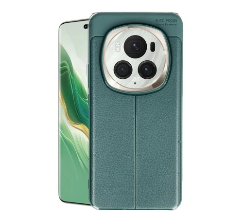 Huawei Honor Magic 6 Pro Kılıf Auto Focus Kapak - Koyu Yeşil
