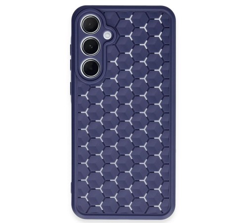 Samsung Galaxy A15 4G Kılıf Petek Silikon Kapak - Lacivert Samsung Galaxy A15 4G Kılıf Petek Silikon Kapak - Lacivert
