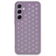 Samsung Galaxy A15 4G Kılıf Petek Silikon Kapak - Lila