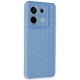 Xiaomi Redmi Note 13 Pro 5G Kılıf Petek Silikon Kapak - Mavi