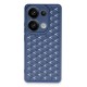 Xiaomi Redmi Note 13 Pro 4G Kılıf Petek Silikon Kapak - Lacivert