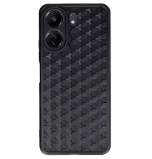Xiaomi Redmi 13C Kılıf Petek Silikon Kapak - Siyah