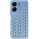 Xiaomi Redmi 13C Kılıf Petek Silikon Kapak - Mavi