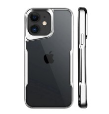 iPhone 11 Kılıf Boyi Silikon Kapak - Gümüş